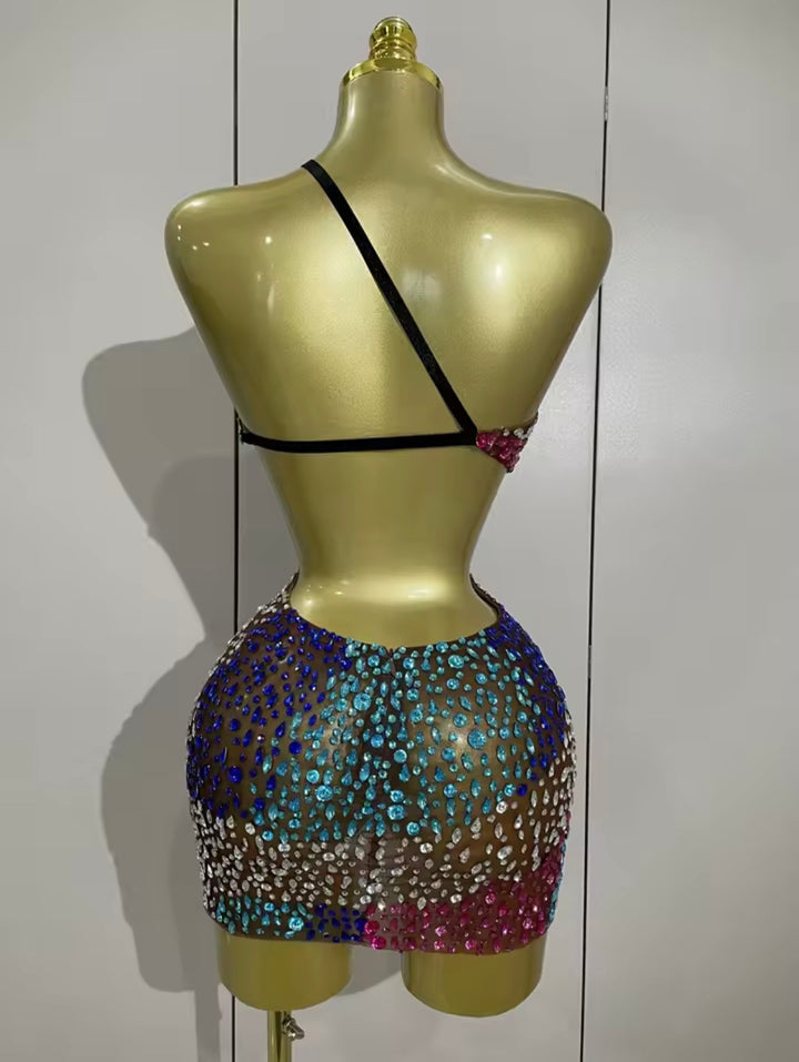 CANDY POP CRYSTAL DRESS