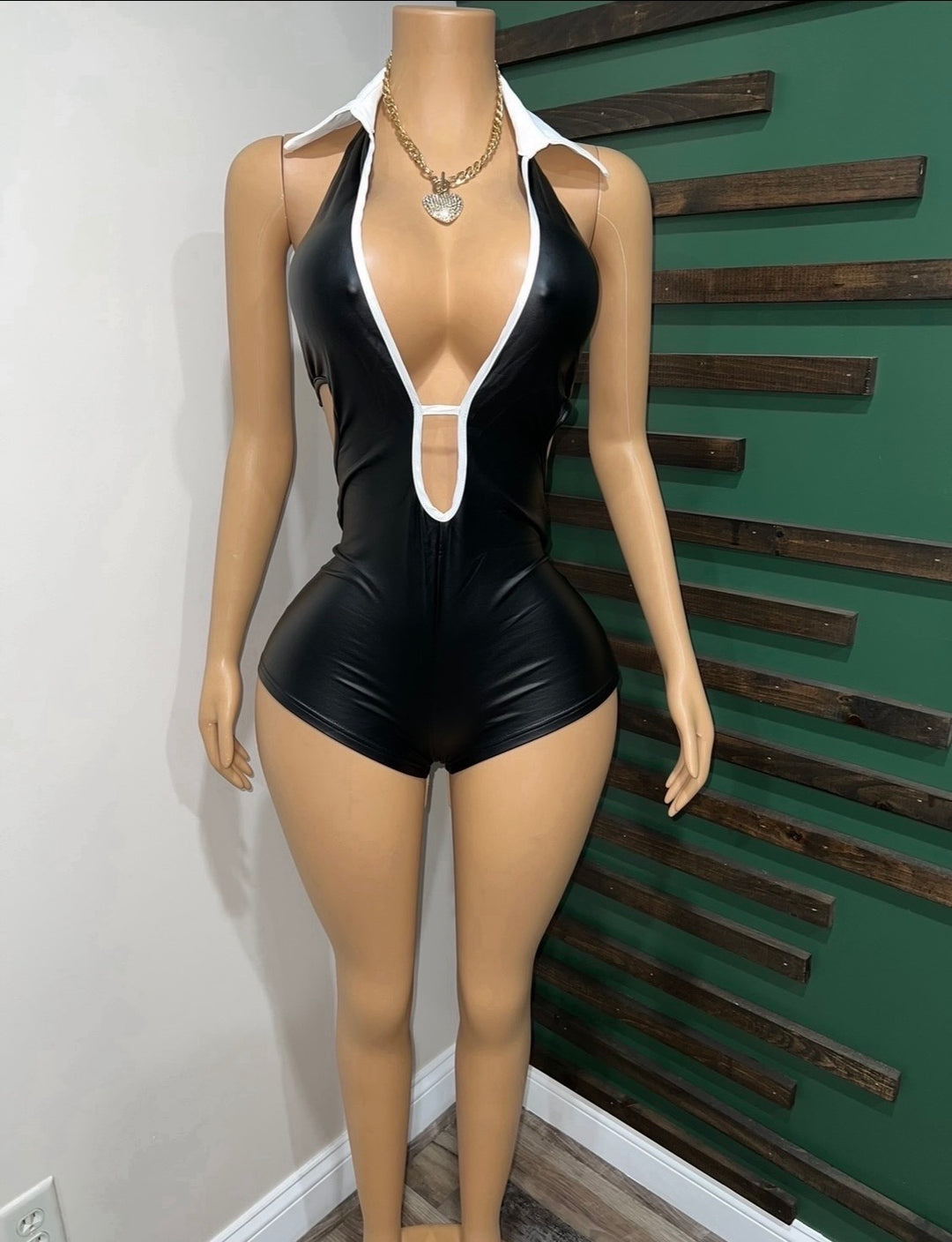 TUXEDO ROMPER