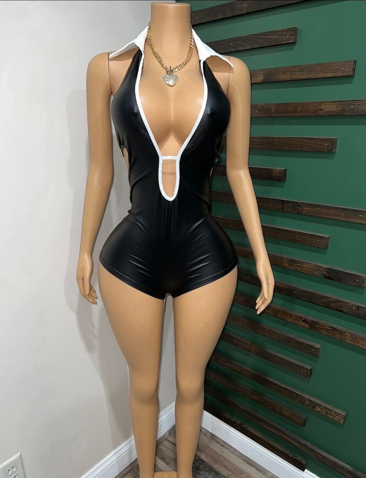 TUXEDO ROMPER