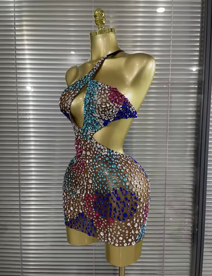 CANDY POP CRYSTAL DRESS