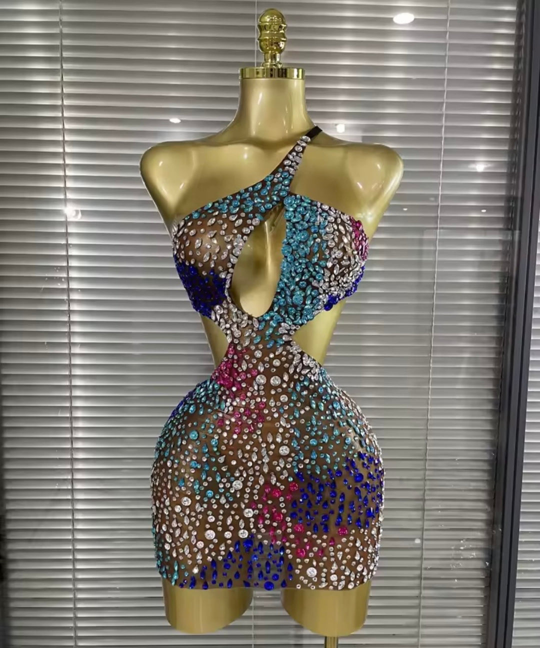 CANDY POP CRYSTAL DRESS