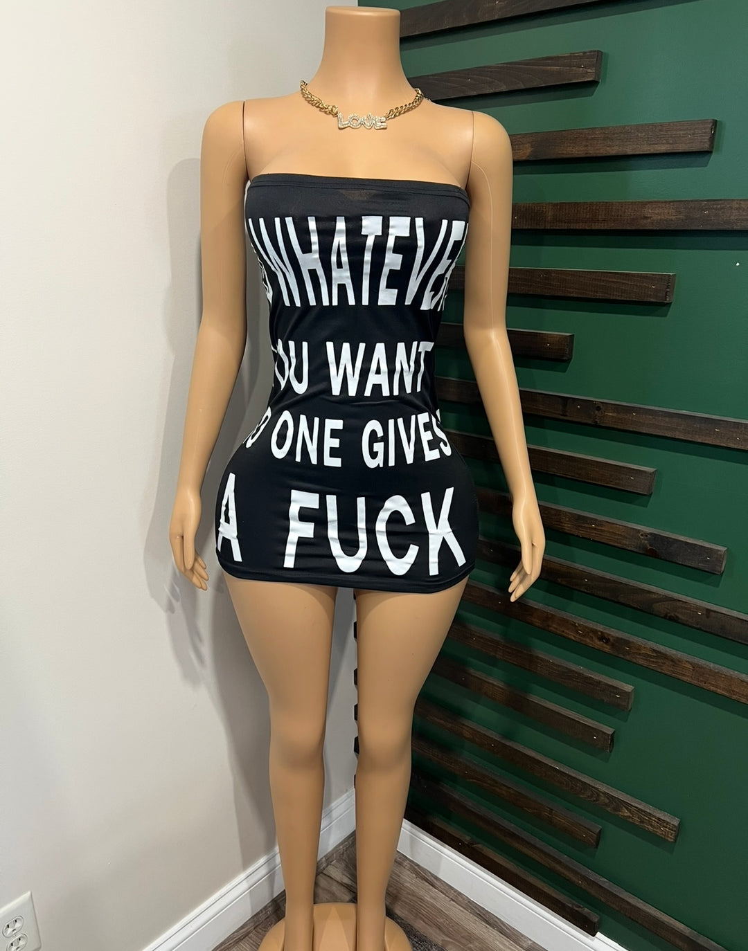 IDGAF DRESS