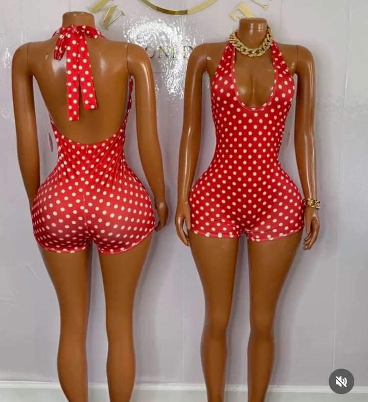 CHERRY BOMB ROMPER