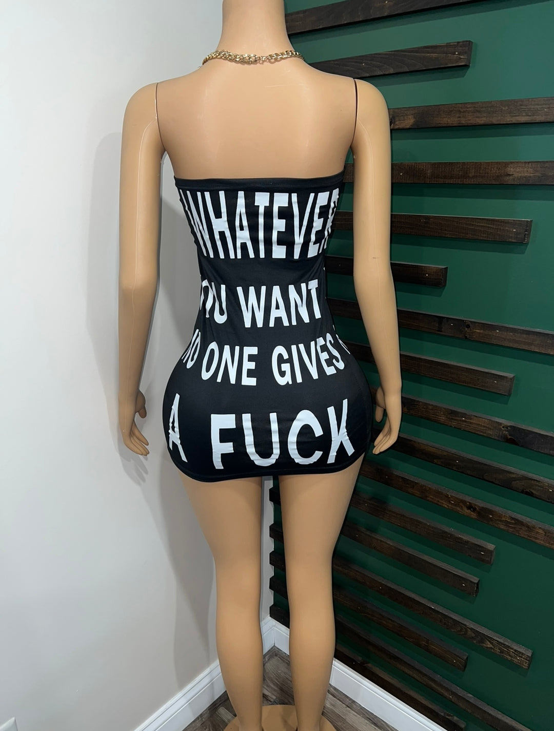 IDGAF DRESS