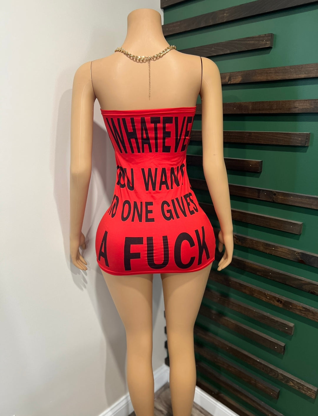 IDGAF DRESS