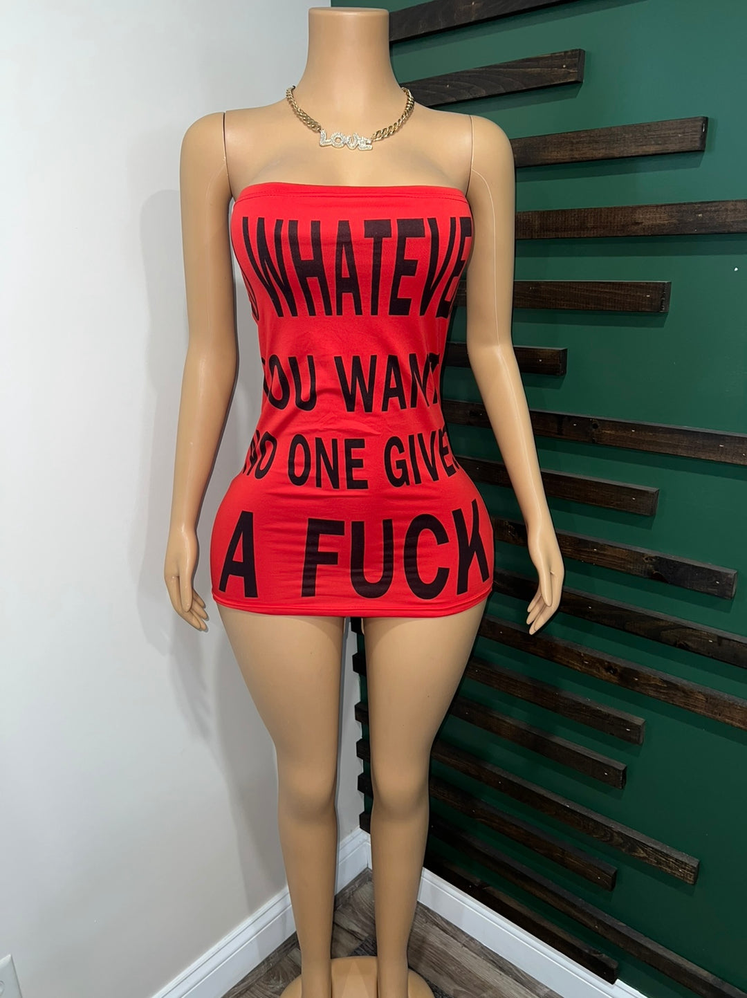 IDGAF DRESS