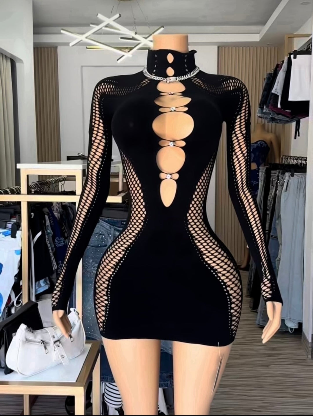 SPIDER “POSTER GIRL” DRESS