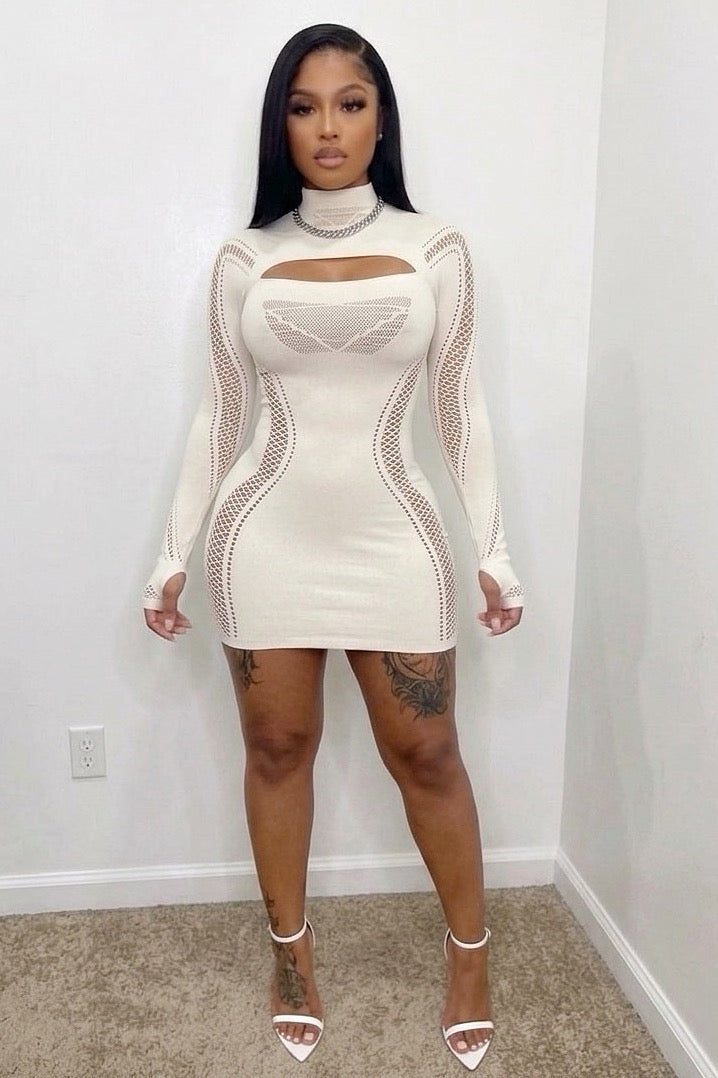 OFF WHITE DRESS