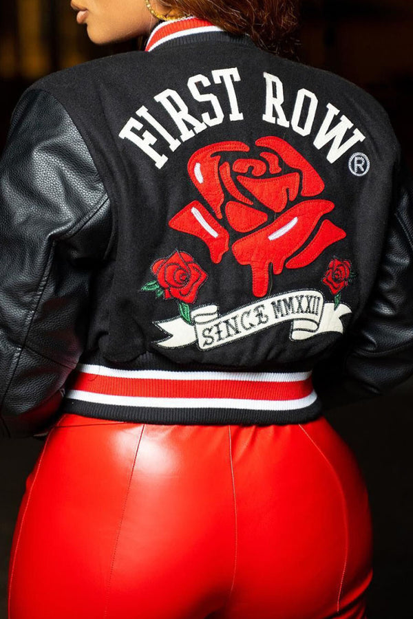 HEARTS & ROSES VARSITY JACKET