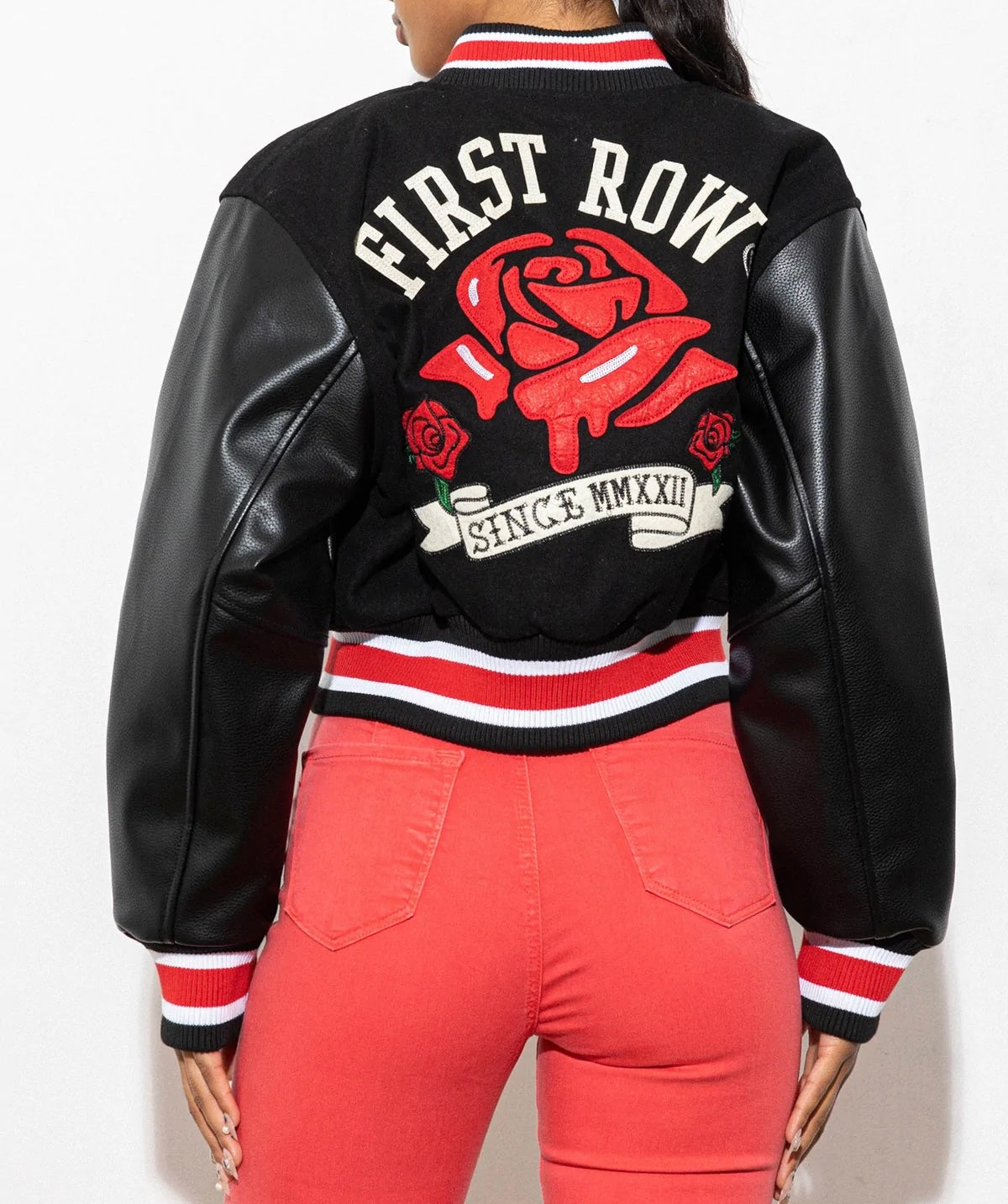 HEARTS & ROSES VARSITY JACKET