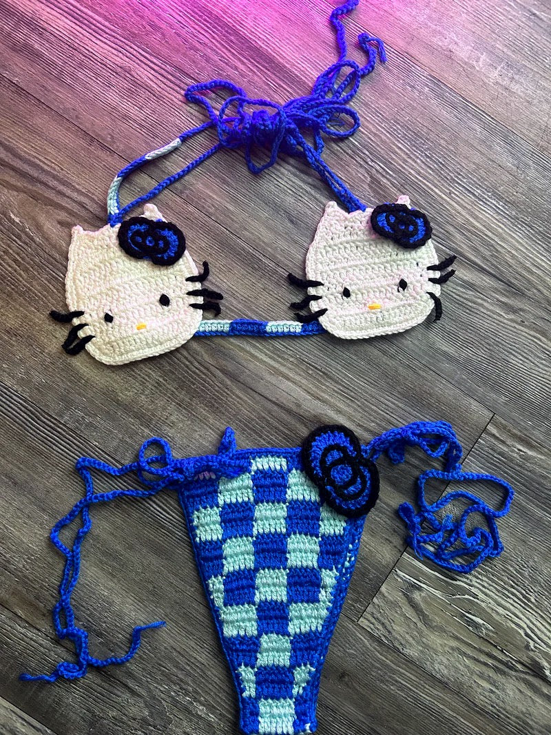 KITTY “knit” BIKINI