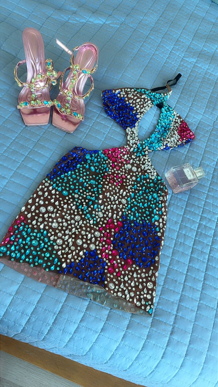 CANDY POP CRYSTAL DRESS
