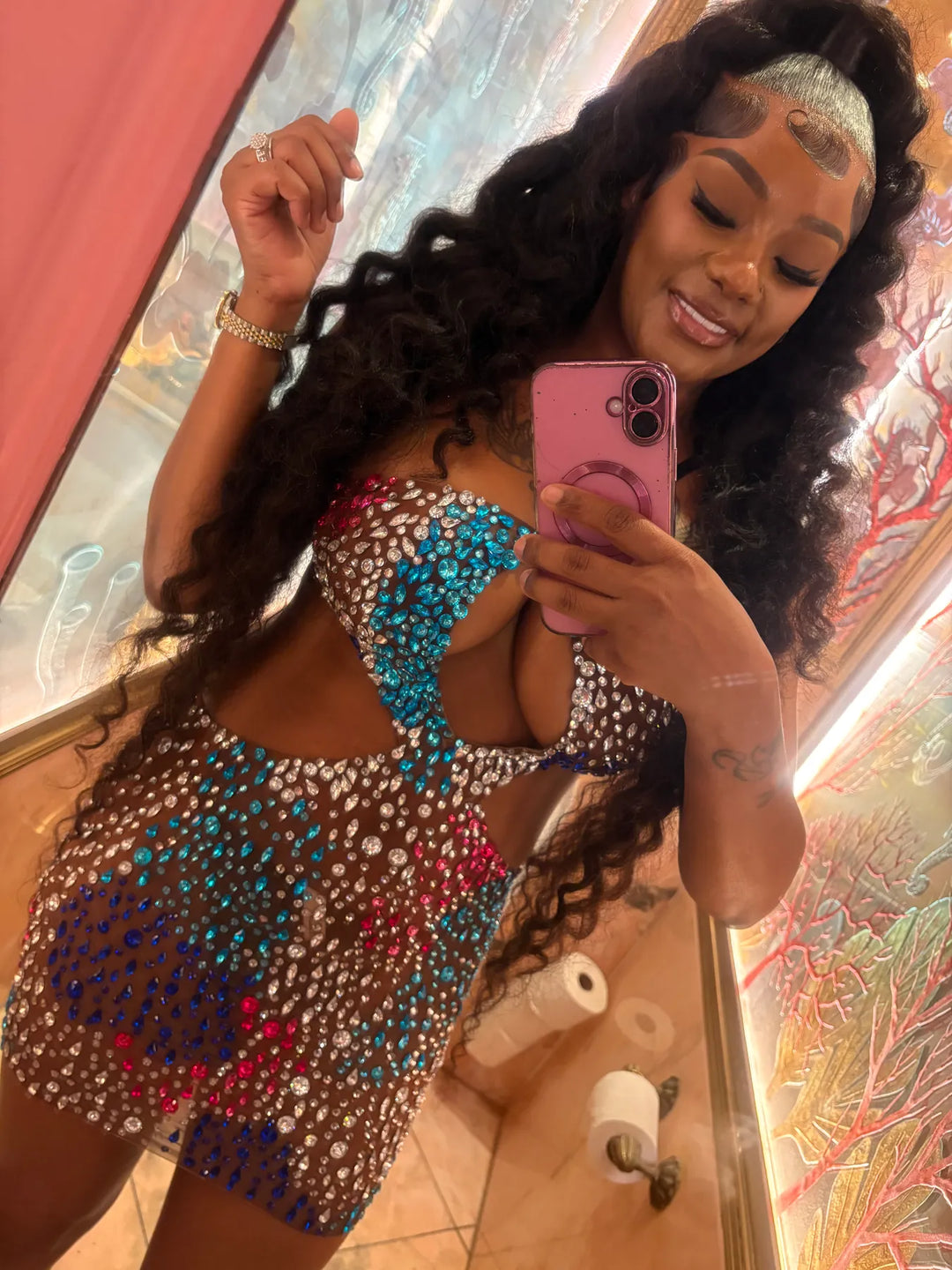CANDY POP CRYSTAL DRESS