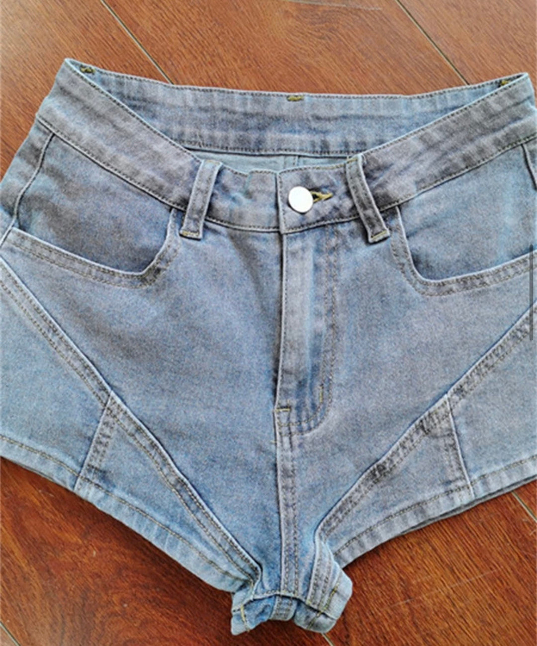 DANITY DENIM SHORT SET