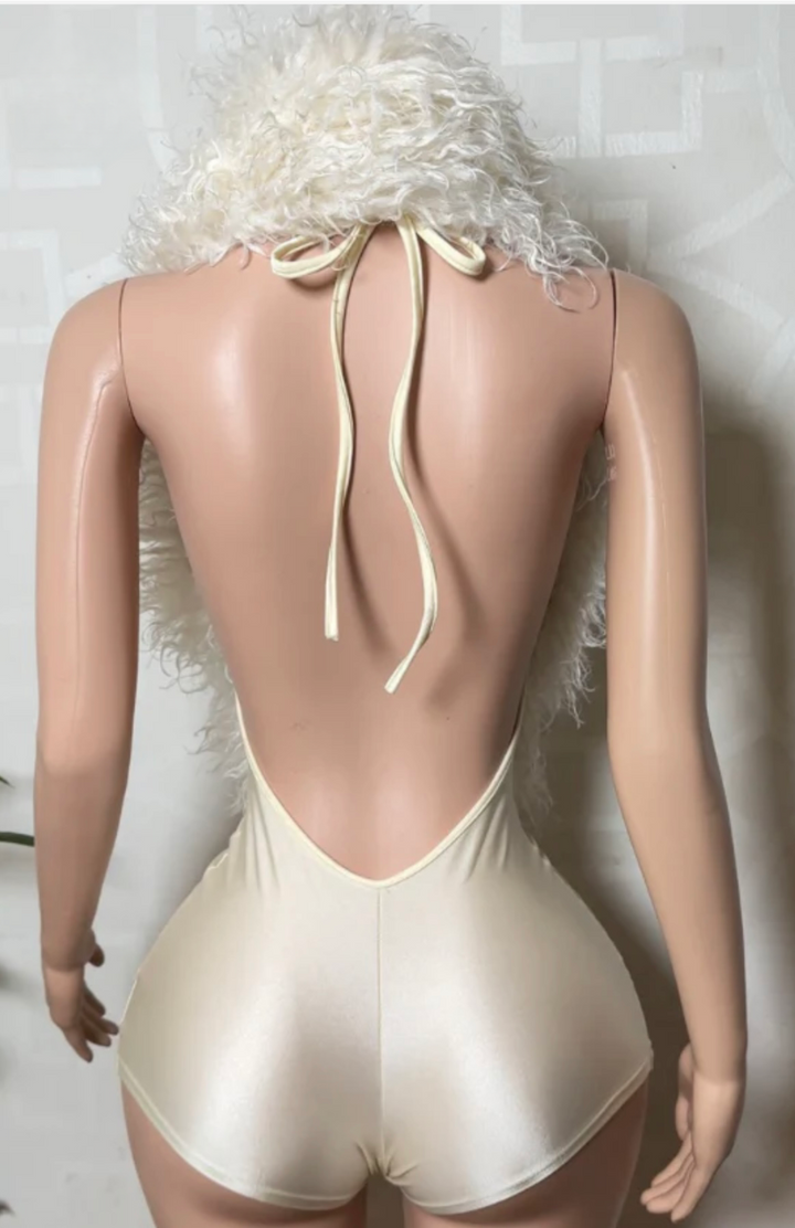 REMY “FUR” ROMPER